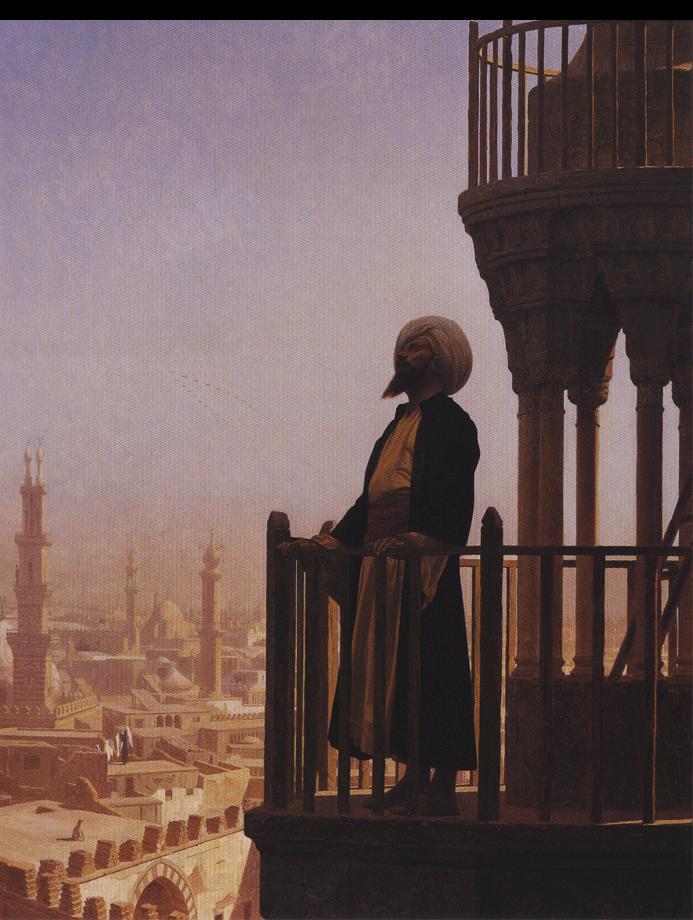 Jean - Leon Gerome Le Muezzin, the Call to Prayer.